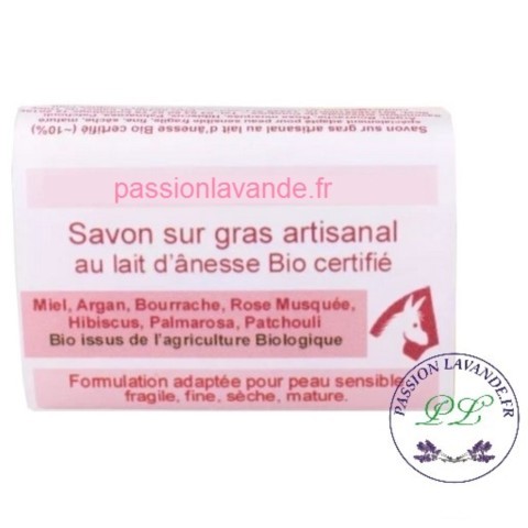 Savon-lait-anesse-bio-peau-seche Rose